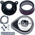 S&S Cycle 08-17 Touring/16-17 Softail Models Stealth Air Cleaner Kit w/o Cover