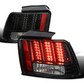 SEQUENTIAL LED TAIL LIGHTS BLACK