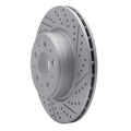 R1 17-25 Tesla Model 3 Front Right Drilled & Slotted Geoperformance Rotor