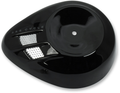 S&S Cycle Dished Bobber Air Cleaner Cover w/ Machined Highlights  - Black