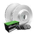R1 94-04 Ford Mustang Front Left Drilled & Slotted Geoperformance Rotor