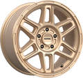 KM716 17X8 5X4.25 M-BRONZE 38MM