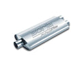 Borla Universal Center/Dual Oval 2.5in In/Dual 2.5in Out 19in x 4in x 9.5in Notched PRO-XS Muffler