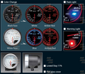 Defi DF ADVANCE CR 60 TACHO 9000RPM WHITE