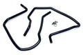 HPS Performance Reinforced Black Silicone heater Hose Kit Coolant for Dodge 04-06 Ram 1500 SRT-10 8.3L V10