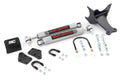 Zone Offroad 05-21 Ford F-250/F-350 SuperDuty Dual Steering Stabilizer Kit - Black