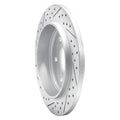 DFC 04-15 Infiniti Qx56 Rear Right Drilled & Slotted Geoperformance Rotor