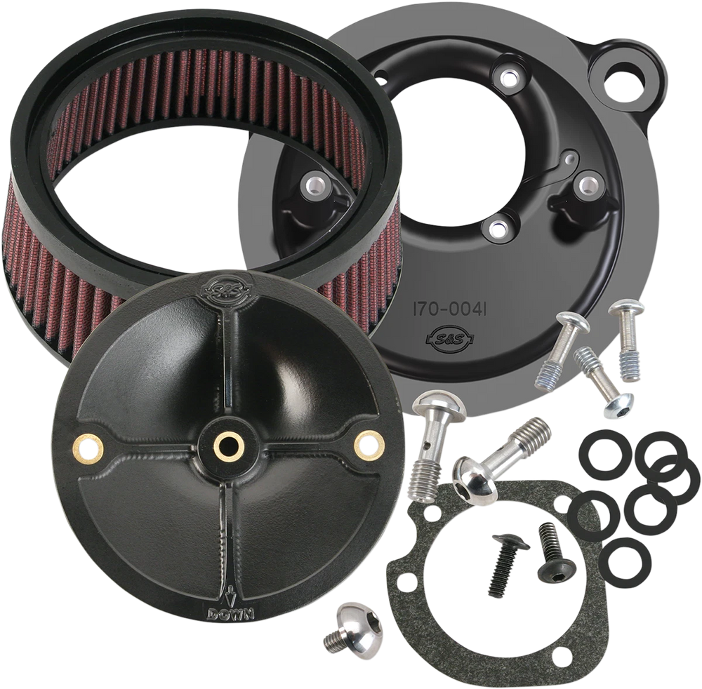 S&S Cycle 91-06 XL Sportster Models w/ Stock CV Carb Stealth Air Cleaner Kit w/o Cover