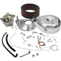 S&S Cycle 36-92 BT/57-90 Sportster Models w/ Super E/G Carbs Universal Stealth Air Cleaner Kit