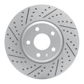 DFC 08-25 Audi A5 Front Left Drilled & Slotted Geoperformance Rotor