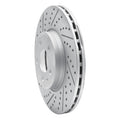 DFC 08-25 Audi A5 Front Left Drilled & Slotted Geoperformance Rotor