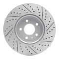 DFC 08-25 Audi A5 Front Left Drilled & Slotted Geoperformance Rotor