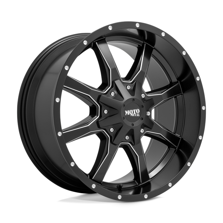 MO970 17X9 8X6.5 SG-BLK-MILL 12MM