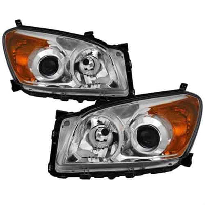 xTune 09-12 Toyota RAV4 OEM Style Headlights - Chrome (HD-JH-TRAV409-AM-C)