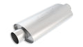 Borla XR-1 Racing Sportsman 4in Inlet/Outlet Center/Center Oval Muffler-4.5in Diameter x 12in Length