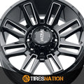 APOCALYPSE GLOSS BLACK W/ MILLED AC