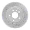 DFC 11-25 Buick Lacrosse Front Left Drilled & Slotted Geoperformance Rotor