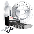 R1 00-10 Pontiac Vibe Front & Rear Brake Rotor Set