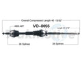 NEW CV AXLE