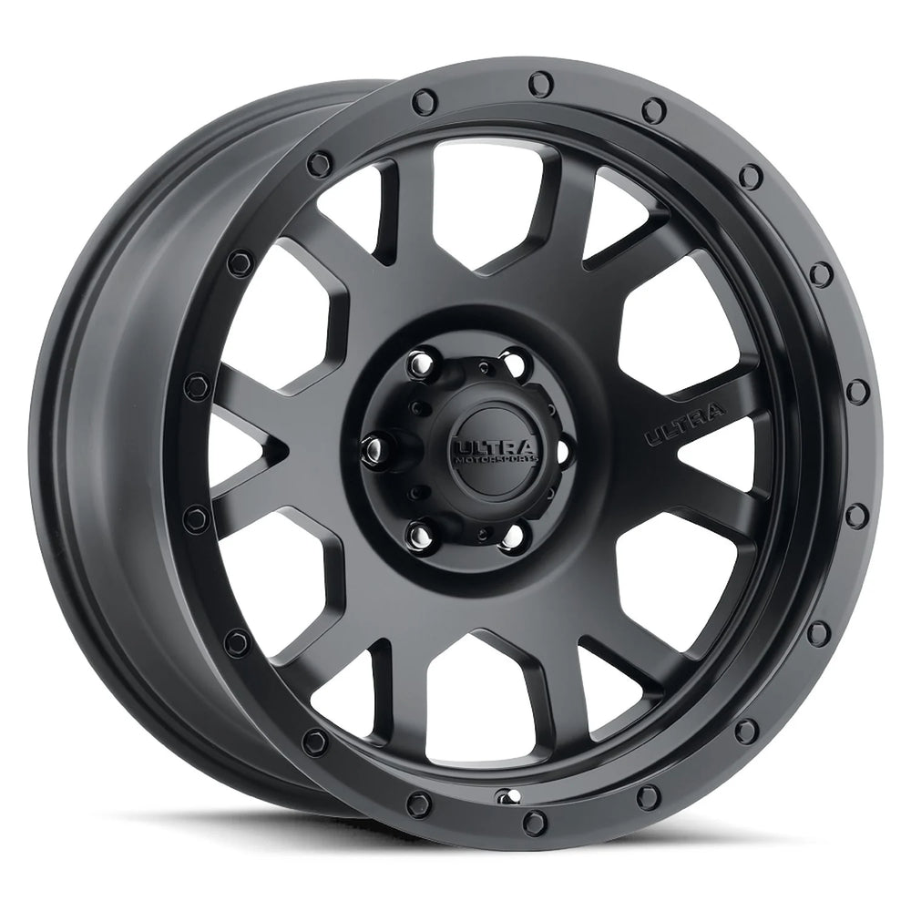 17X9 5-127 +01MM SATIN BLACK WITH S