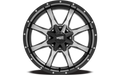 MO970 16x8 6x135/6x139.7 SATIN BLACK MILLED (0 mm)