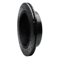 R1 03-03 Dodge Ram 1500 Van Rear Left Drilled & Slotted Black Brake Rotor