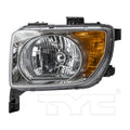 CAPA LH HEADLAMP LENS/HOUSING COMBINATION LAMP UNIT HONDA ELEMENT 20032006