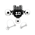 ADJUSTABLE TRIBALL MOUNT W/STEP 1 7/8IN 2000LBS 2IN 10000LBS 2 5/16IN 14000LBS