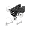 ADJUSTABLE TRIBALL MOUNT W/STEP 1 7/8IN 2000LBS 2IN 10000LBS 2 5/16IN 14000LBS