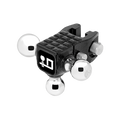 ADJUSTABLE TRIBALL MOUNT W/STEP 1 7/8IN 2000LBS 2IN 10000LBS 2 5/16IN 14000LBS
