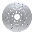 DFC 14-24 Maserati Ghibli Front Drilled Hi-Carbon Alloy Geomet Coated Rotor