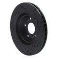 R1 05-12 Acura Rl Front Left Drilled & Slotted Geoperformance Rotor