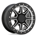 Wheel Pros Black Rhino Hard Alloys - UTV WEBB UTV 14X7 4X156 51 132 G-BLK MCH 1470WEB514156F32