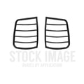 0311 ELEMENT BLACK TAIL LIGHT GUARDS