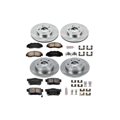 Power Stop 97-01 Honda Prelude Front & Rear Autospecialty Brake Kit