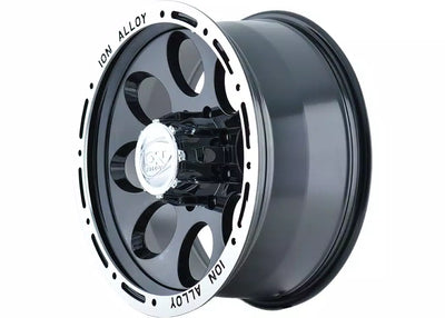 The Wheel Group black auto part