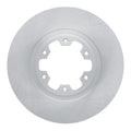 R1 98-04 Infiniti QX4 Front Right Drilled & Slotted Black Brake Rotor