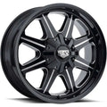 REV WHEELS OFF ROAD 823 SERIES 17X9 6x139.7/6x135/6x5.5/6x5.31 12MM OS GLOSS BL