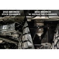 JKS Manufacturing 2021 Ford Bronco Max Tire Clearance Kit