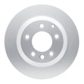 R1 03-18 Audi Q7 Rear Right Drilled & Slotted Geoperformance Rotor