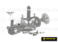 Whiteline 1/12/97 Mitsubishi Evo IV/V/VI/1/02-6/08 Evo VII/VIII/IX Rear 24mm HD Sway Bar Mount Kit