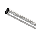 Goodridge -03AN Clear Stainless Steel Hose - 25ft