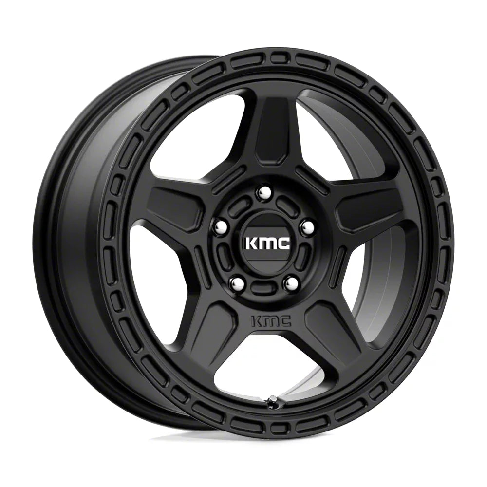 ~(25 lbs. 19X19X10)~ ALPINE 16x7 5x114.30 SATIN BLACK (15 mm)