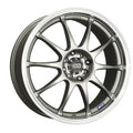 Enkei J10 16x7 4x100/108 42mm Offset 72.62mm Bore Dia Silver w/ Machined Lip Wheel