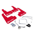 Rally Armor 22-25 Subaru WRX Red UR Mud Flap Altered Font White Logo