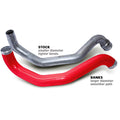 Boost Tube Upgrade Kit, Red powder-coated for 2004.5-2009 Chevy/GMC 2500/3500 6.6L Duramax