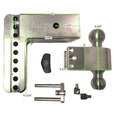 Weigh Safe Drawbar Only 6in Drop & 3in Shank (21K GTWR) - Aluminum