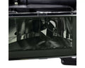 HEADLIGHT BUMPER LIGHT AND CORNER LIGHT COMBO CHROME HOUSING AND SMOKED LENS WITH LED BAR