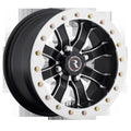 Aluminum Wheels 14x7 Krank Simulated Beadlock UTV A94R Red 10 Offset 4 on 110 Bolt Pattern Raceline