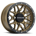 Raceline A94BZ Krank 14x7in / 4x110 BP / 10mm Offset / 83.8mm Bore - Bronze & Black Lip Wheel
